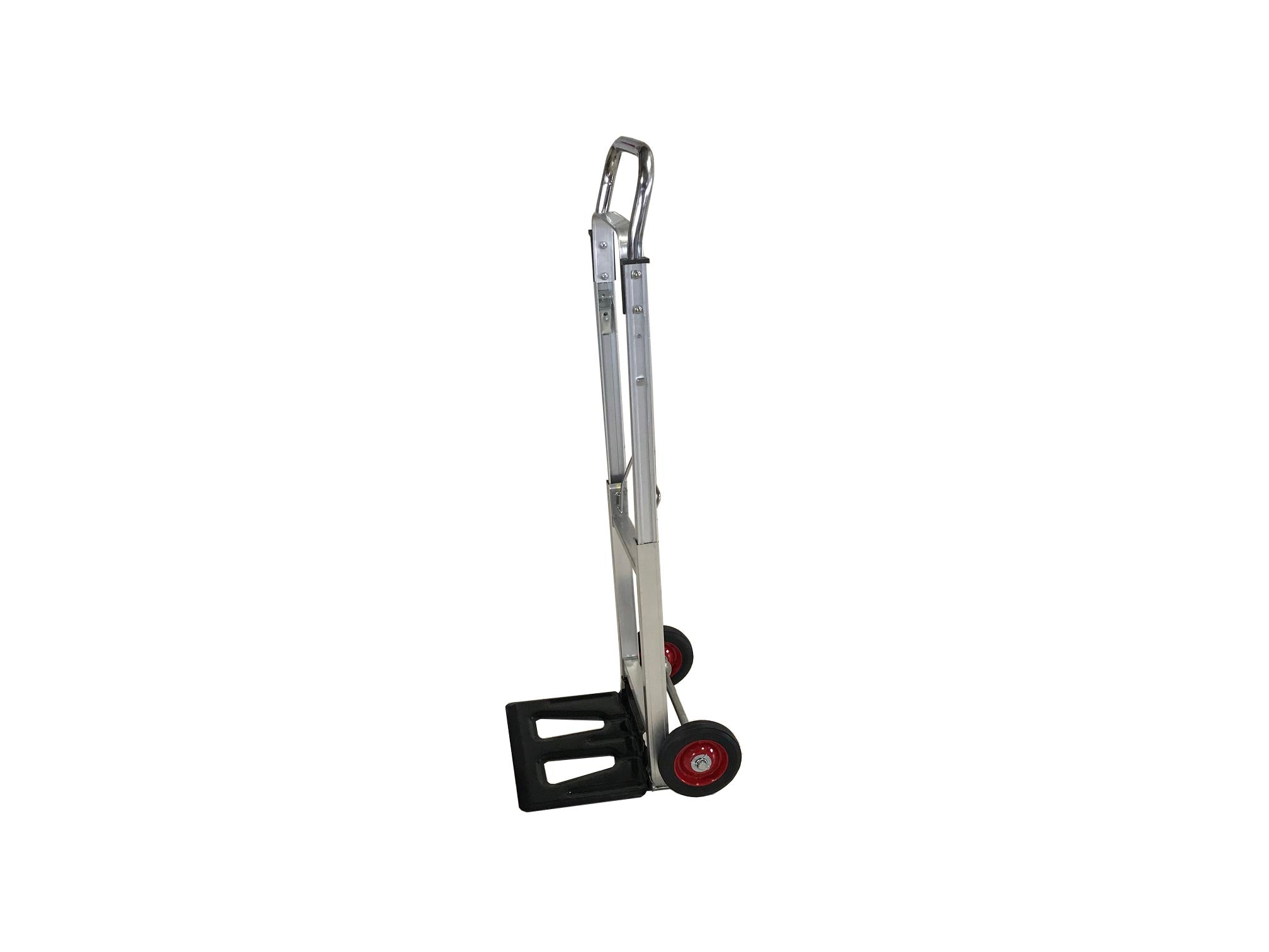Chariot porte-bagages à roulettes avec cadre en aluminium léger et base relevable pliable - H2RN100-211F Chariot porte-bagages à roulettes avec cadre en aluminium léger et base relevable pliable - H2RN100-211F